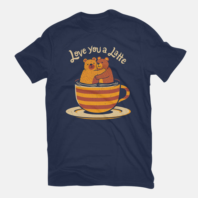 Love You A Latte Bears-mens heavyweight tee-tobefonseca