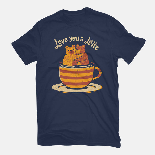 Love You A Latte Bears-youth basic tee-tobefonseca