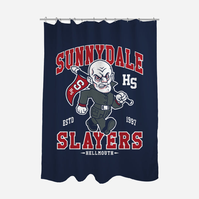 Go Slayers Go-none polyester shower curtain-Nemons