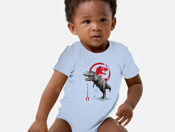 Tyrannosaurus Sumi-E