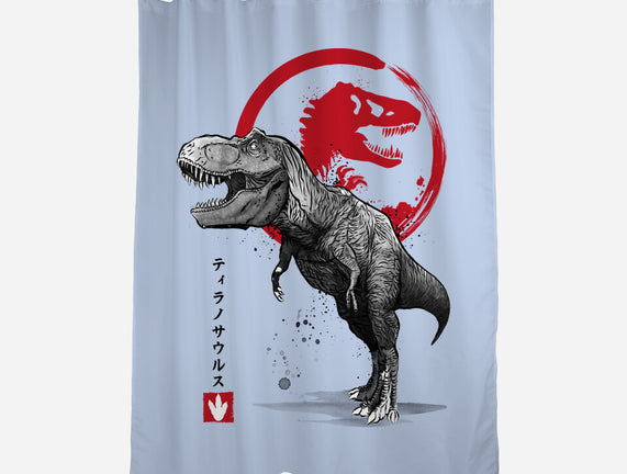 Tyrannosaurus Sumi-E