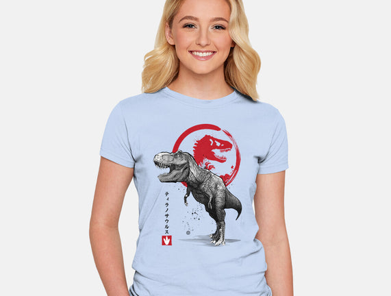 Tyrannosaurus Sumi-E