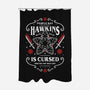 Hawkins Is Cursed-none polyester shower curtain-Alundrart