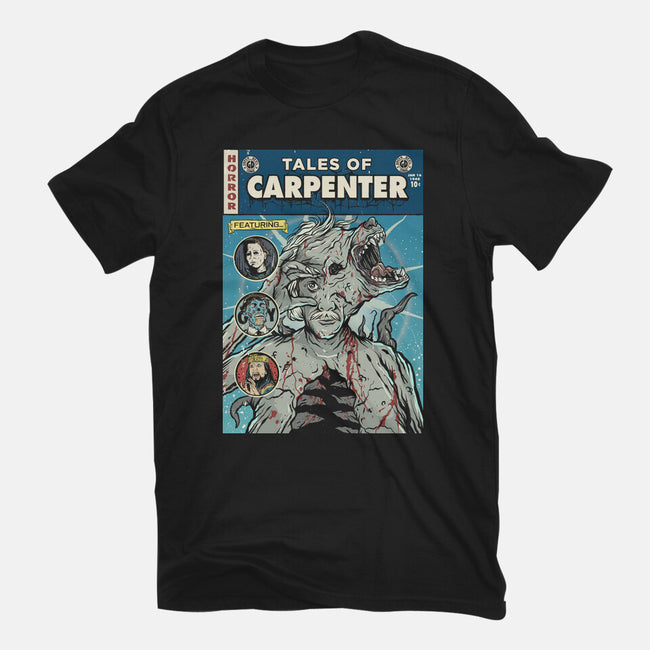 Tales Of Carpenter-womens fitted tee-Green Devil