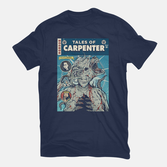 Tales Of Carpenter-womens fitted tee-Green Devil