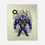 Cartoon Symbiote-none fleece blanket-ElMattew