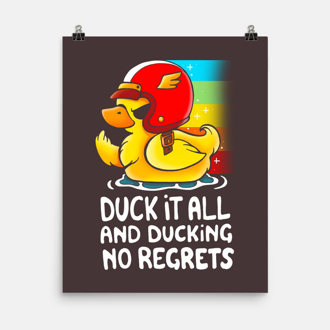 Duck It All-none matte poster-Vallina84