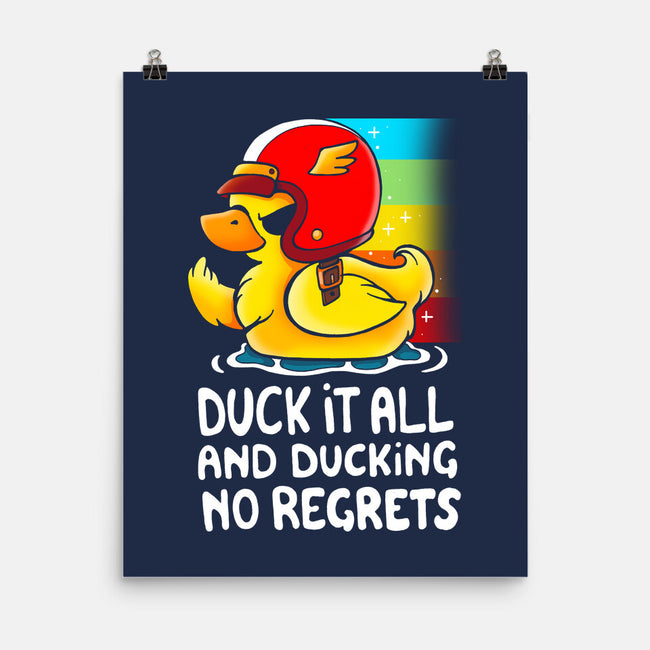 Duck It All-none matte poster-Vallina84