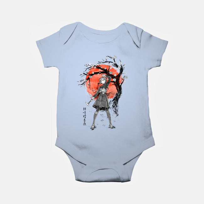 Nobara At Sakura Tree-baby basic onesie-IKILO
