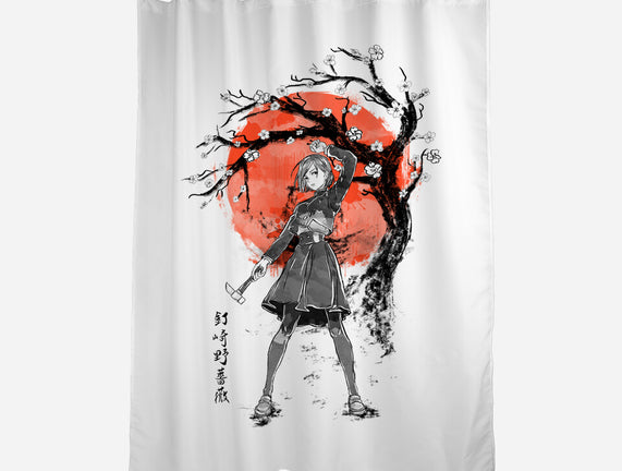 Nobara At Sakura Tree