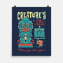 Creature's Tiki Lounge-none matte poster-Nemons
