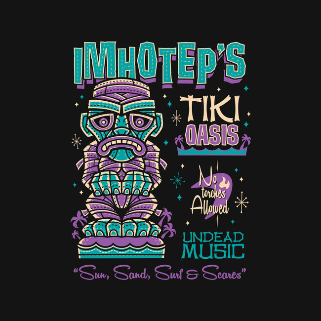 The Mummy's Tiki Oasis-none stretched canvas-Nemons