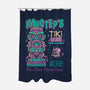 The Mummy's Tiki Oasis-none polyester shower curtain-Nemons