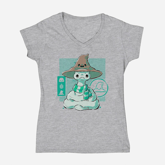 Cute And Ambitious-womens v-neck tee-xMorfina