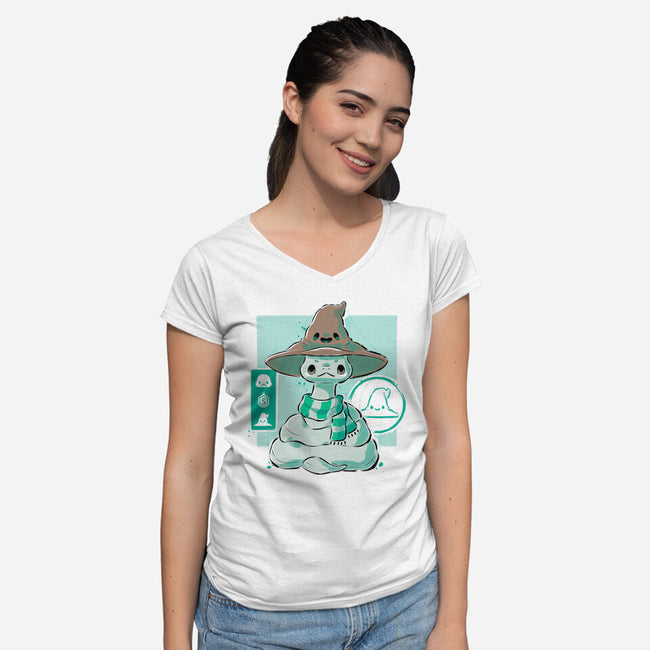 Cute And Ambitious-womens v-neck tee-xMorfina