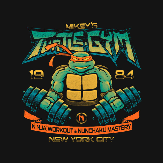 Mikey's Gym-none stretched canvas-teesgeex