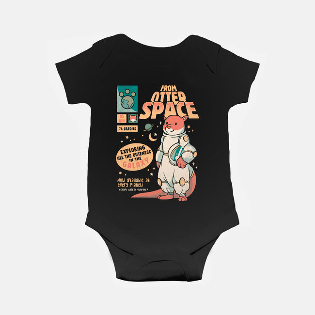 Otter Space Astronaut-baby basic onesie-tobefonseca