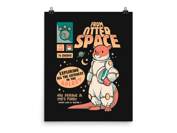 Otter Space Astronaut