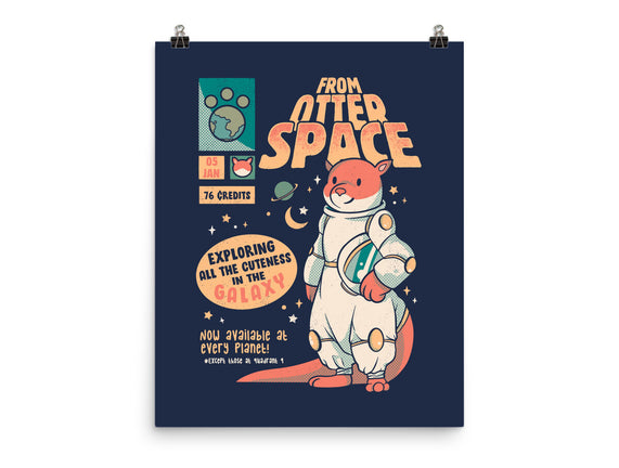 Otter Space Astronaut