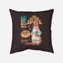 Otter Space Astronaut-none removable cover throw pillow-tobefonseca