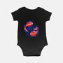 Swimming Souls And Stars-baby basic onesie-ricolaa