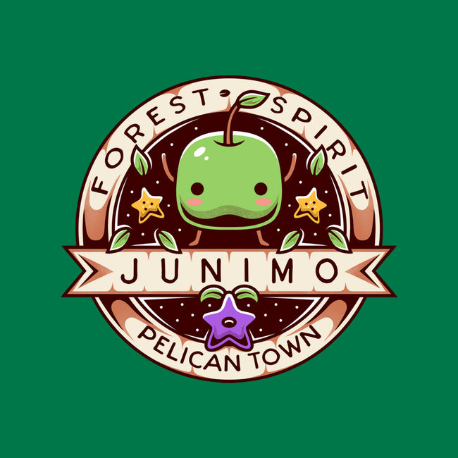 Junimo Forest Spirit-womens fitted tee-Alundrart