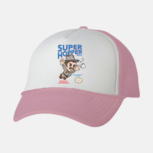 Super Hopper Bros-unisex trucker hat-hbdesign