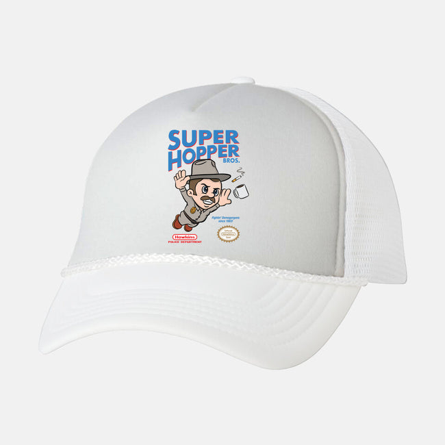 Super Hopper Bros-unisex trucker hat-hbdesign