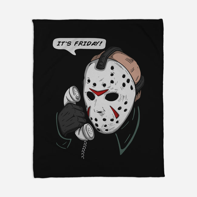 Thank God It's Friday-none fleece blanket-Melonseta