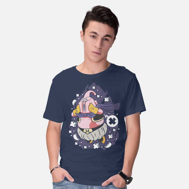 Majin Boo Cartoon-mens basic tee-ElMattew