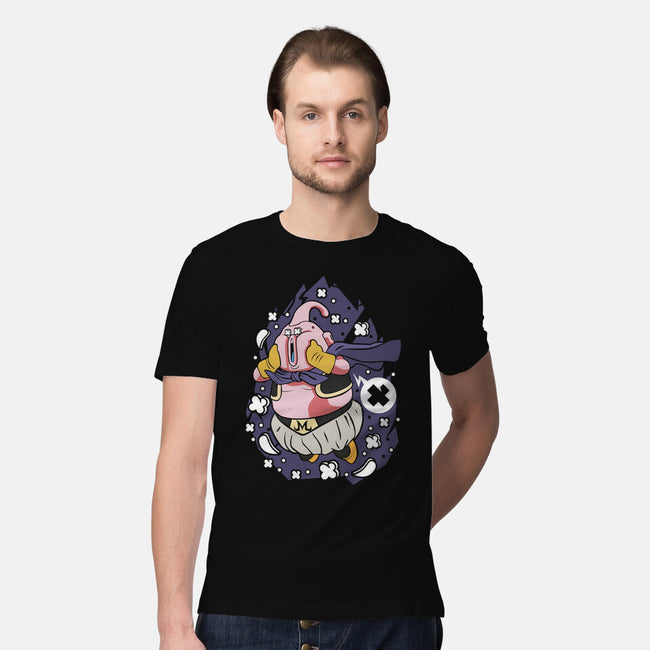 Majin Boo Cartoon-mens premium tee-ElMattew
