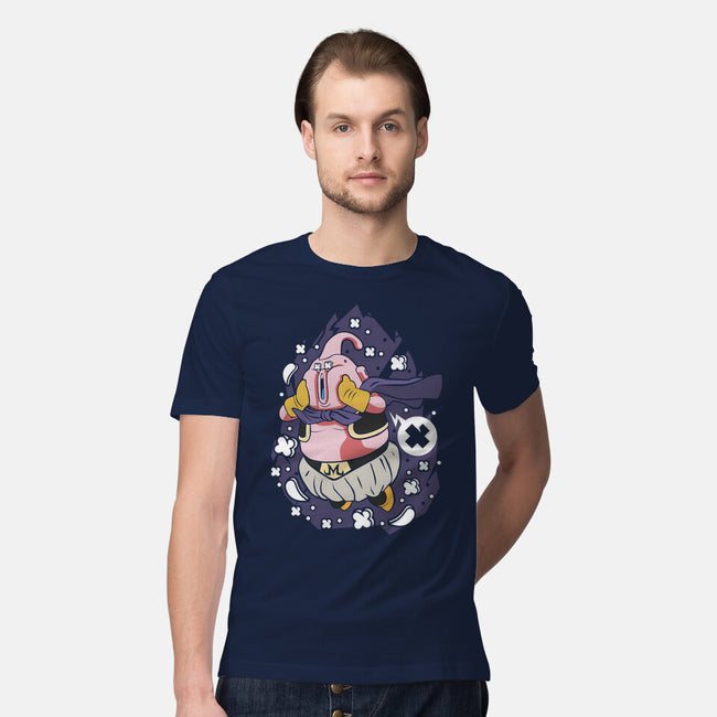 Majin Boo Cartoon-mens premium tee-ElMattew