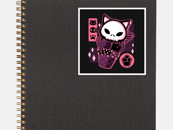 Skull Kitty Cream
