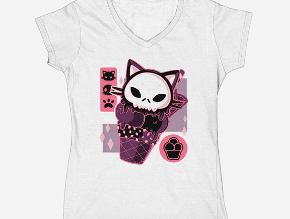 Skull Kitty Cream