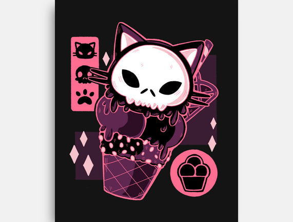 Skull Kitty Cream