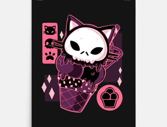 Skull Kitty Cream