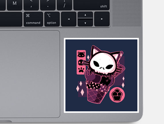 Skull Kitty Cream