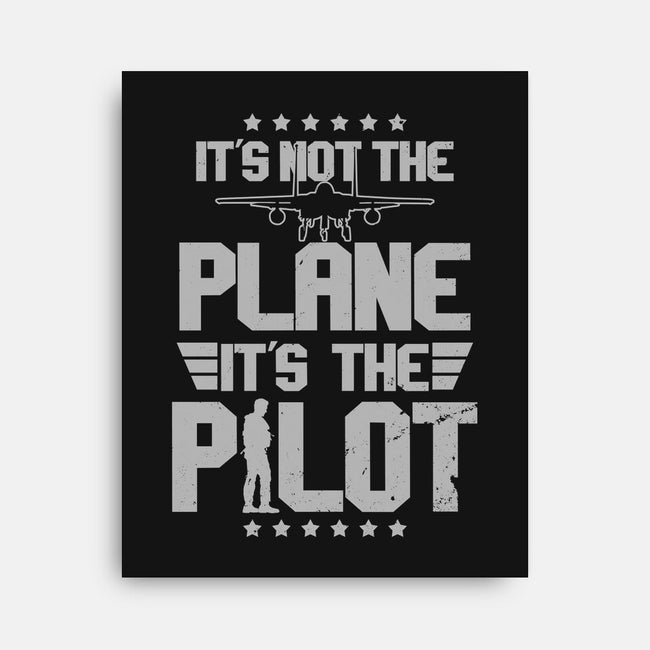 It's Not The Plane-none stretched canvas-Boggs Nicolas