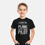 It's Not The Plane-youth basic tee-Boggs Nicolas