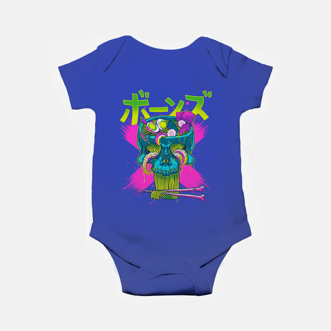 Ramen Acid Bones-baby basic onesie-Getsousa!