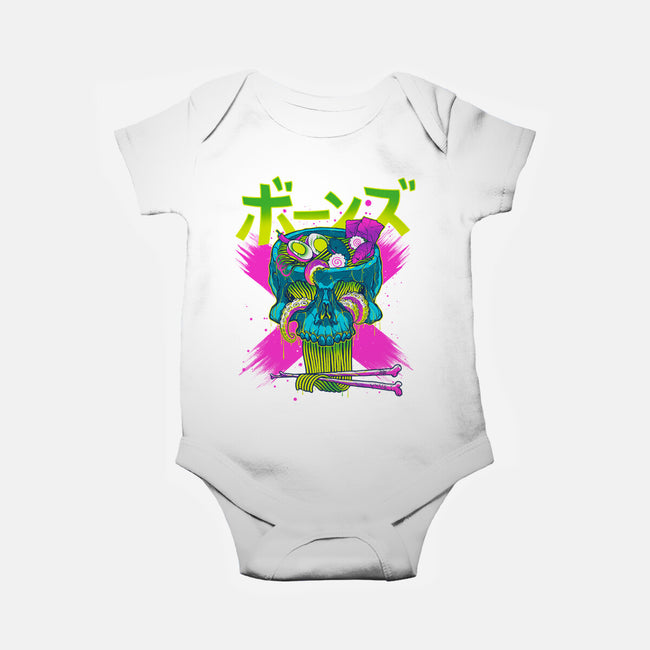 Ramen Acid Bones-baby basic onesie-Getsousa!