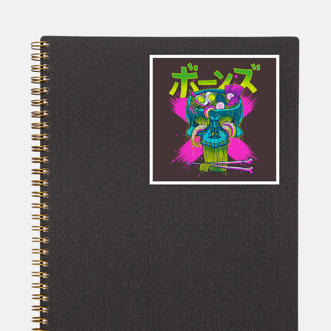 Ramen Acid Bones-none glossy sticker-Getsousa!