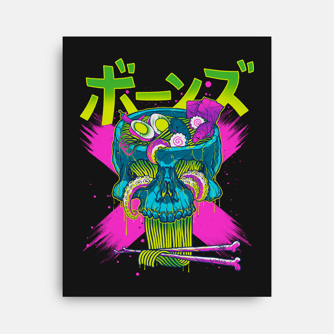 Ramen Acid Bones-none stretched canvas-Getsousa!