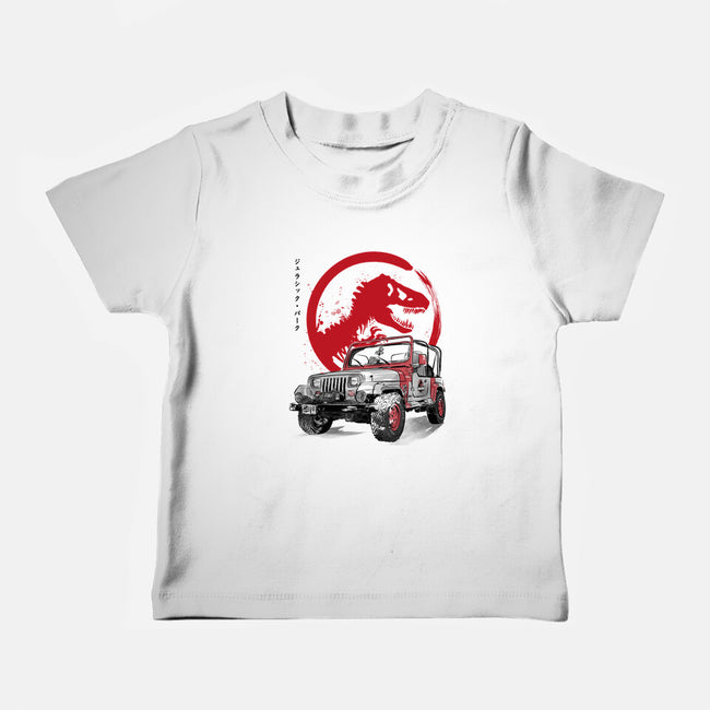 Wrangler YJ Sahara Sumi-E-baby basic tee-DrMonekers