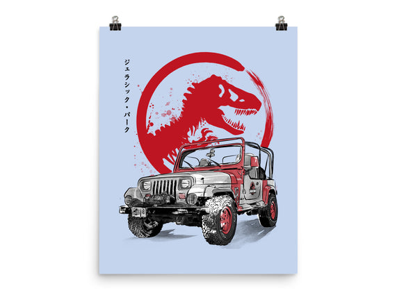 Wrangler YJ Sahara Sumi-E