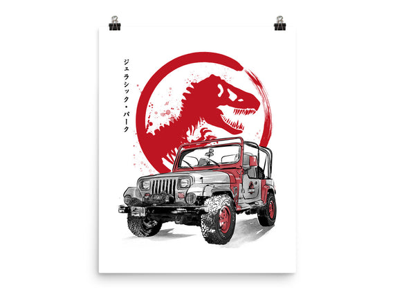 Wrangler YJ Sahara Sumi-E