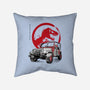 Wrangler YJ Sahara Sumi-E-none removable cover w insert throw pillow-DrMonekers