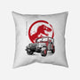 Wrangler YJ Sahara Sumi-E-none removable cover w insert throw pillow-DrMonekers