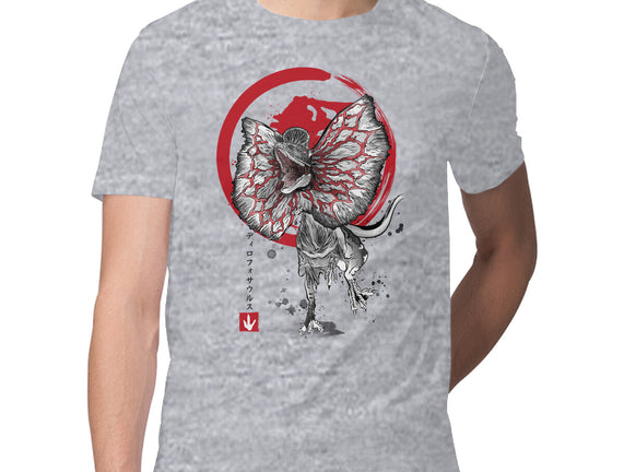 Dilophosaurus Sumi-E