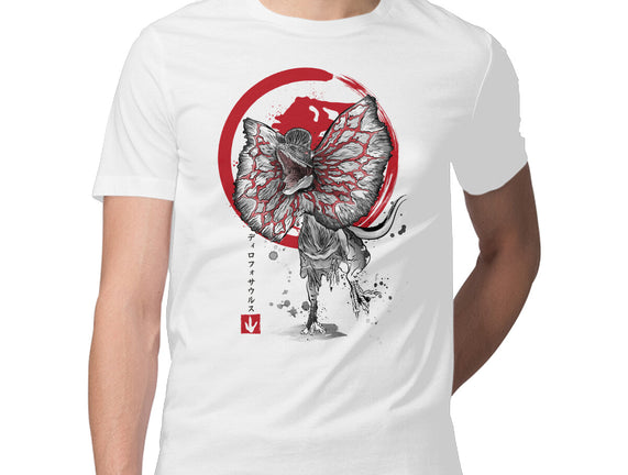 Dilophosaurus Sumi-E